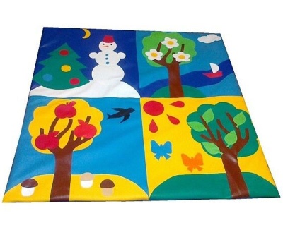 Дидактический коврик "Времена года"