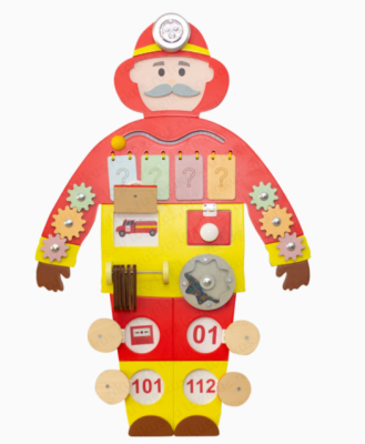 Бизиборд "Пожарный"