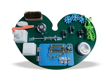 Бизиборд «Зеленое сердце»