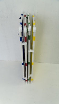 Каркас для ширмы из труб диаметром 25 мм 3 секции