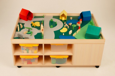 Ландшафтный стол с набором игрушек