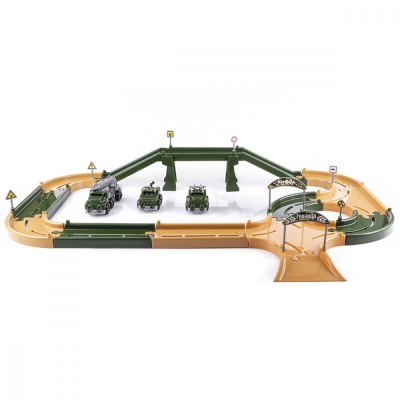 Игровой набор "Полигон" 2,5 м с машинками