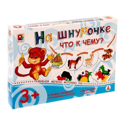 На шнурочке "Что к чему?"