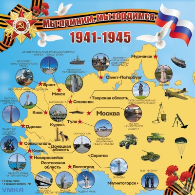 Фланелеграф «Мы помним, мы гордимся»