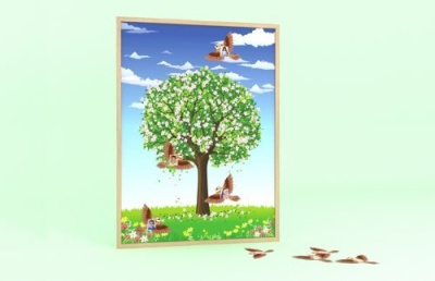 Стенд-пособие "Волшебное дерево