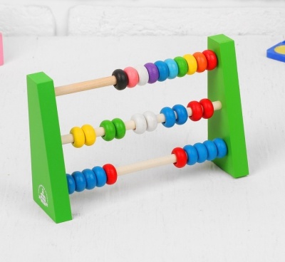 Счетики - Радуга, костяшка 2 × 1 см