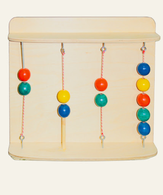 Тактильно-развивающая панель “Магнитные шарики”