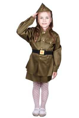 Костюм ВОВ девочка
