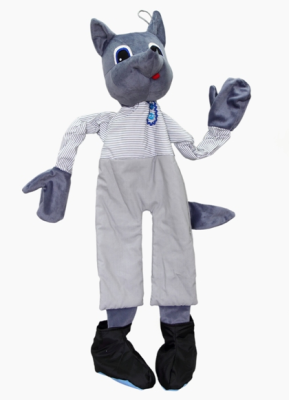 Ростовая кукла "Волчонок Саня