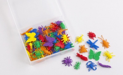 Материал счетный фигурки Насекомые (72шт.)