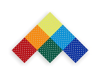 Настенная панель «Мега ромбы» (6 штук)