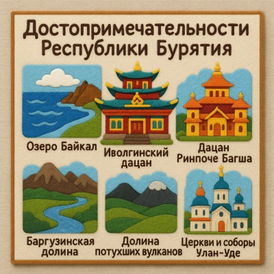 Достопримечательности республики Бурятия