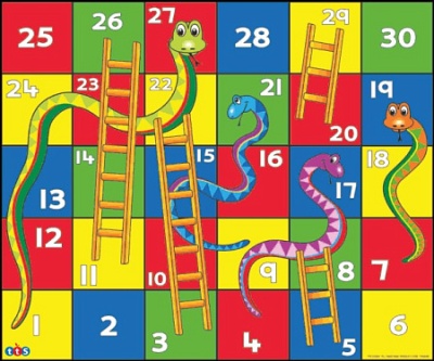 Тематическое поле-маршрутизатор «Змейка» для мини-робота Bee-Bot/Blue-Bot