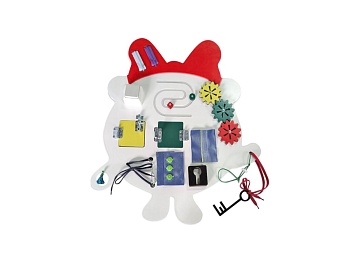 Бизиборд «Белая панда»