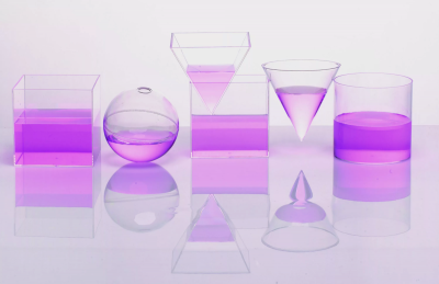 Фигуры геометрические. Объем. Набор прозрачный