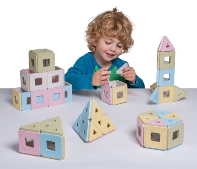 Набор Магнитный Полидрон для малышей. Комплект на группу