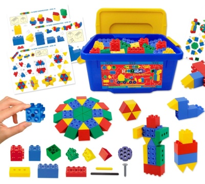 Конструктор для детей от 2.5 лет, Morphun серии Hi-Qube KinderGarten, 165 деталей
