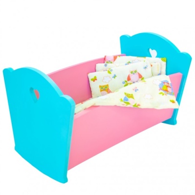 Кроватка с постельным бельем (коробка)