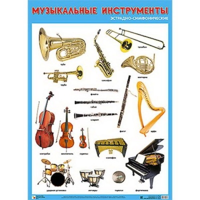 ПЛ Музыкальные инструменты эстрадно-симфонического оркестра